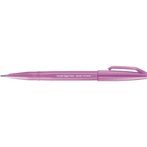 PentelArts Faserschreiber Brush Sign Pen SES 15, pfingstrose (EAN: 4902506365064)
