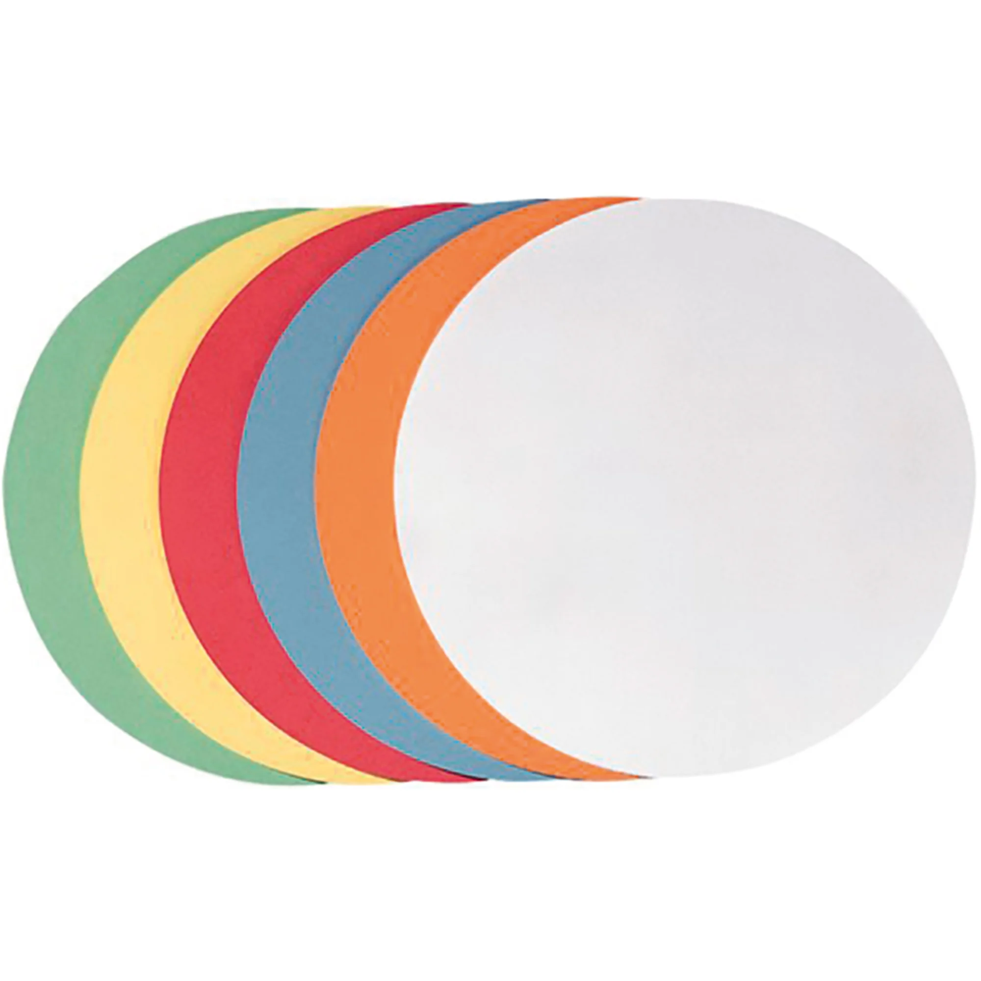 FRANKEN Moderationskarte, Kreis, Durchm.: 140 mm, sortiert (EAN: 4016946181433)