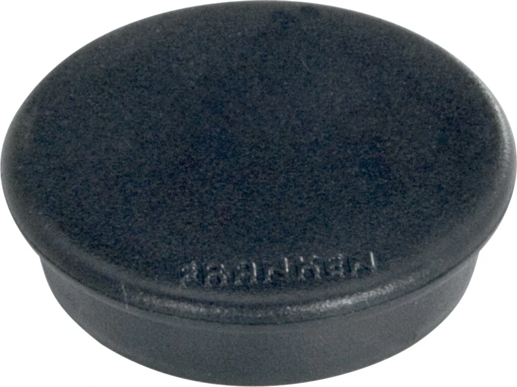 FRANKEN Haftmagnet, Haftkraft: 0,3 kg, Durchm. 24 mm,schwarz (EAN: 4016946051903)