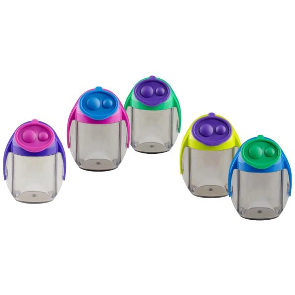 Kores Doppel-Spitzdose "MIGOO", Runddose, farbig sortiert (EAN: 9023800358189)