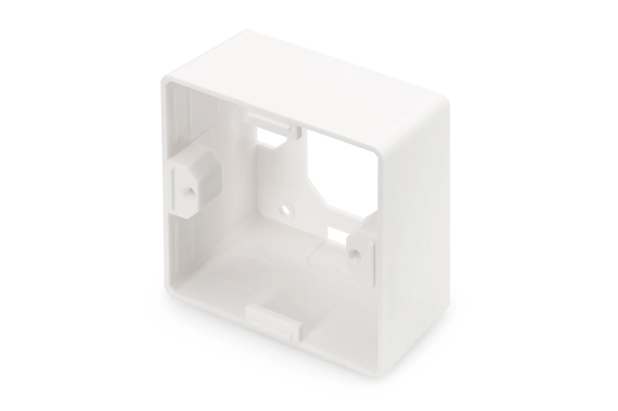 DIGITUS Aufputzrahmen für Keystone Module, reinweiß RAL9010 (EAN: 4016032259367)