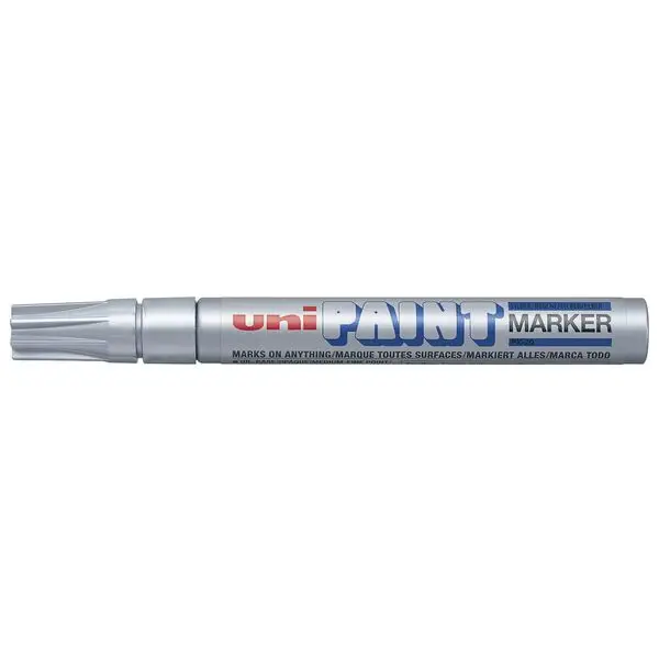 uni-ball Permanent-Marker PAINT PX20, silber (EAN: 4902778912393)