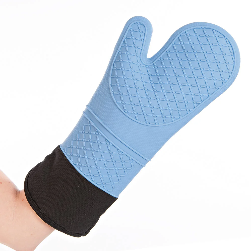 HYGOSTAR Silikon-Handschuh Htec, hellblau, Länge: 400 mm (EAN: 4015544332018)