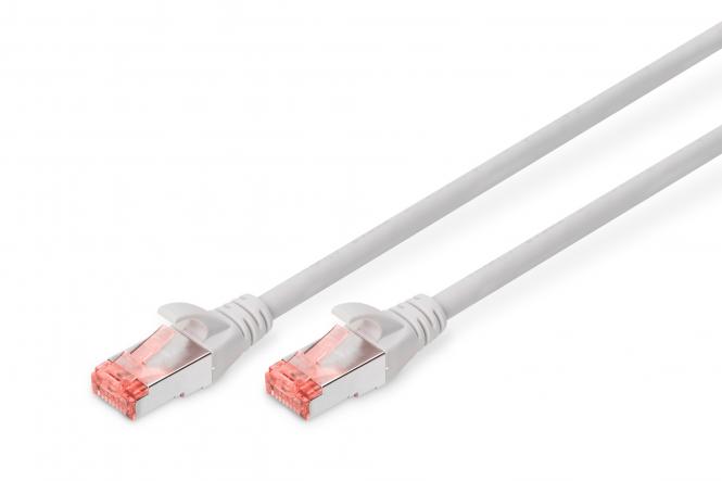 DIGITUS Patchkabel, Kat. 6, S/FTP, 15,0 m, grau (EAN: 4016032322290)