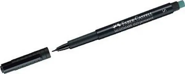 FABER-CASTELL Permanent-Marker MULTIMARK S, schwarz (EAN: 4005401523994)