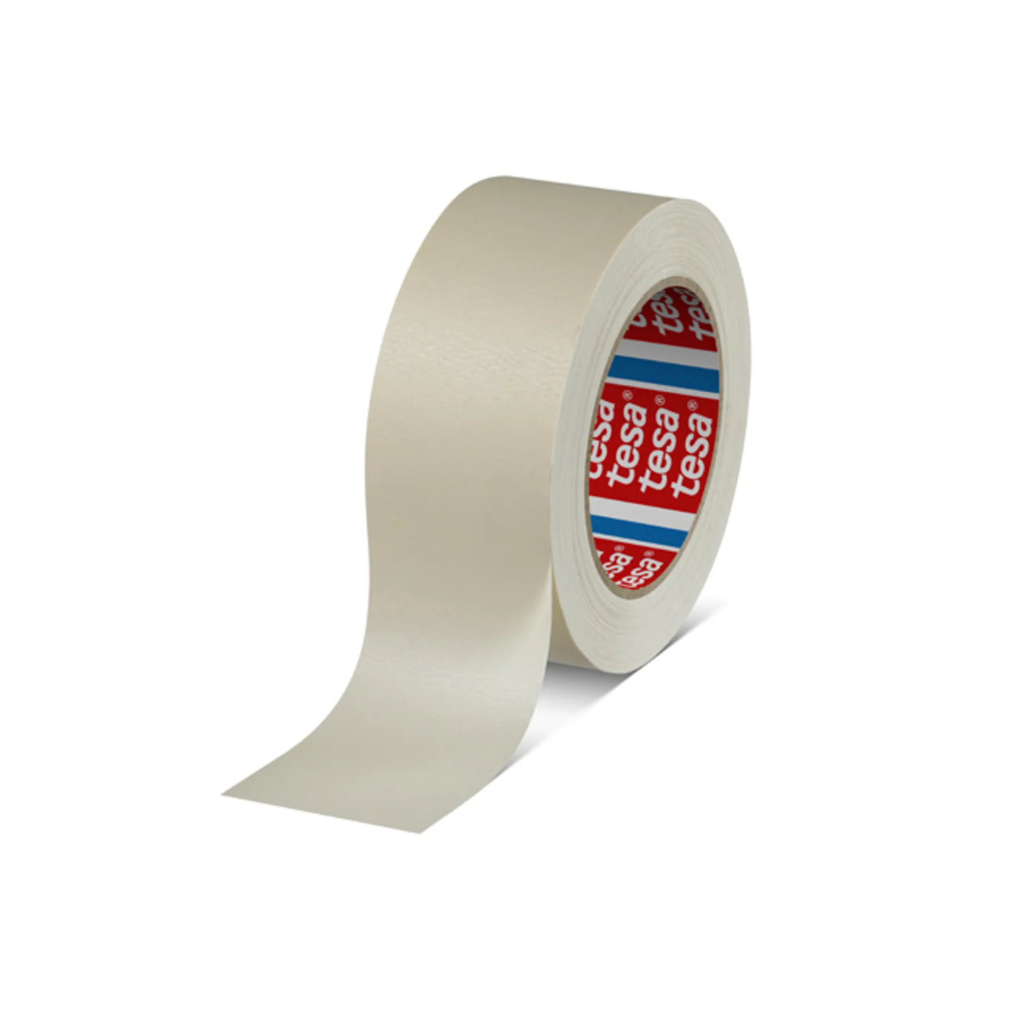tesa Maler Krepp 4316 PV3 Papierabdeckband, 50 mm x 50 m, beige (EAN: 4042448089670)