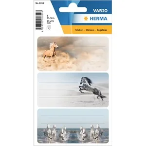HERMA Buchetiketten VARIO "Pferde" (EAN: 4008705018593)