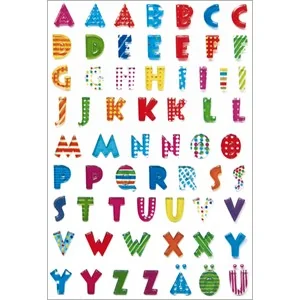 HERMA Buchstaben-Sticker MAGIC, A-Z, Stone geprägt (EAN: 4008705062916)