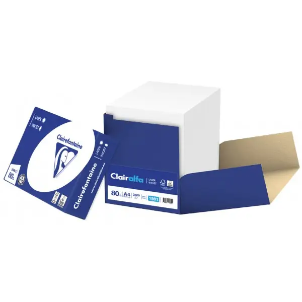 Clairefontaine Multifunktionspapier, A4, 80 g/qm, Smartpack (EAN: 3329680198102)