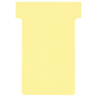 nobo T-Karten, Größe 2 / 60 mm, 170 g/qm, gelb (EAN: 5016812389047)