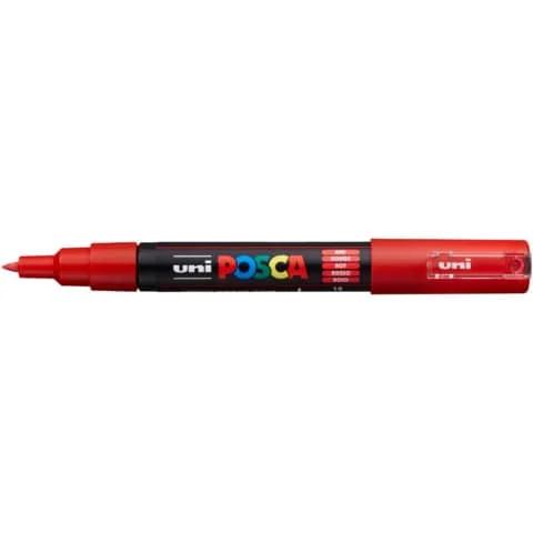 POSCA Pigmentmarker PC-1MC, rot (EAN: 4902778654033)