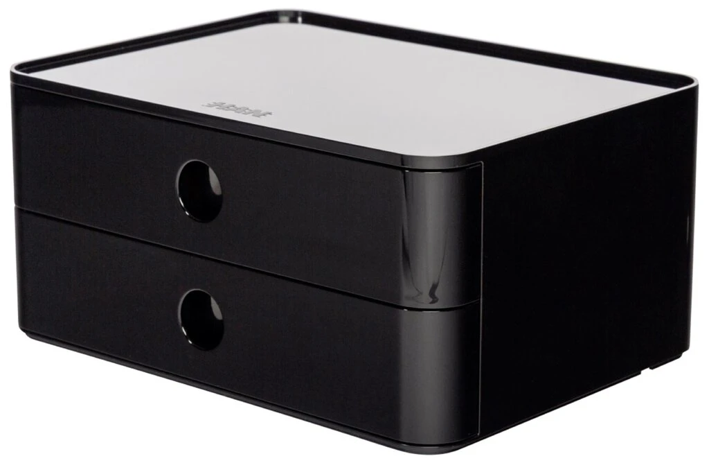 HAN Schubladenbox SMART-BOX ALLISON, 2 Schübe, jet black (EAN: 4012473112018)