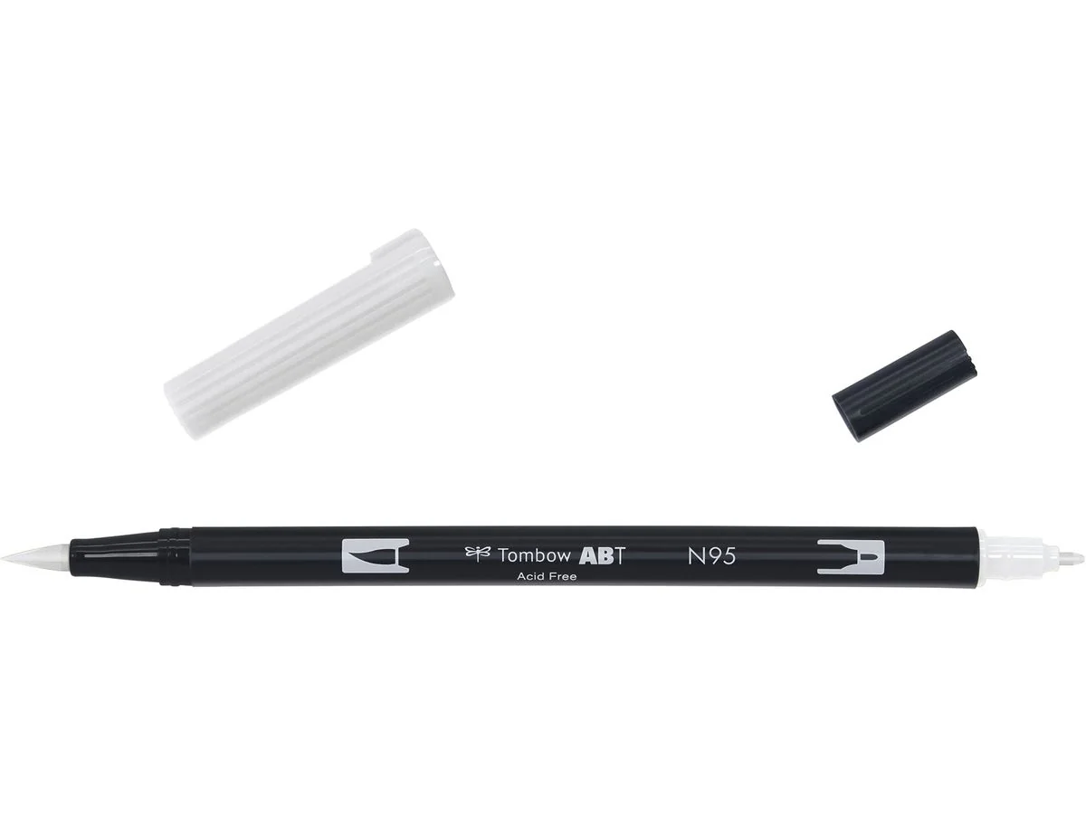 Tombow Doppelfasermaler "ABT DUAL BRUSH PEN", cool grey 1 (EAN: 4901991902549)