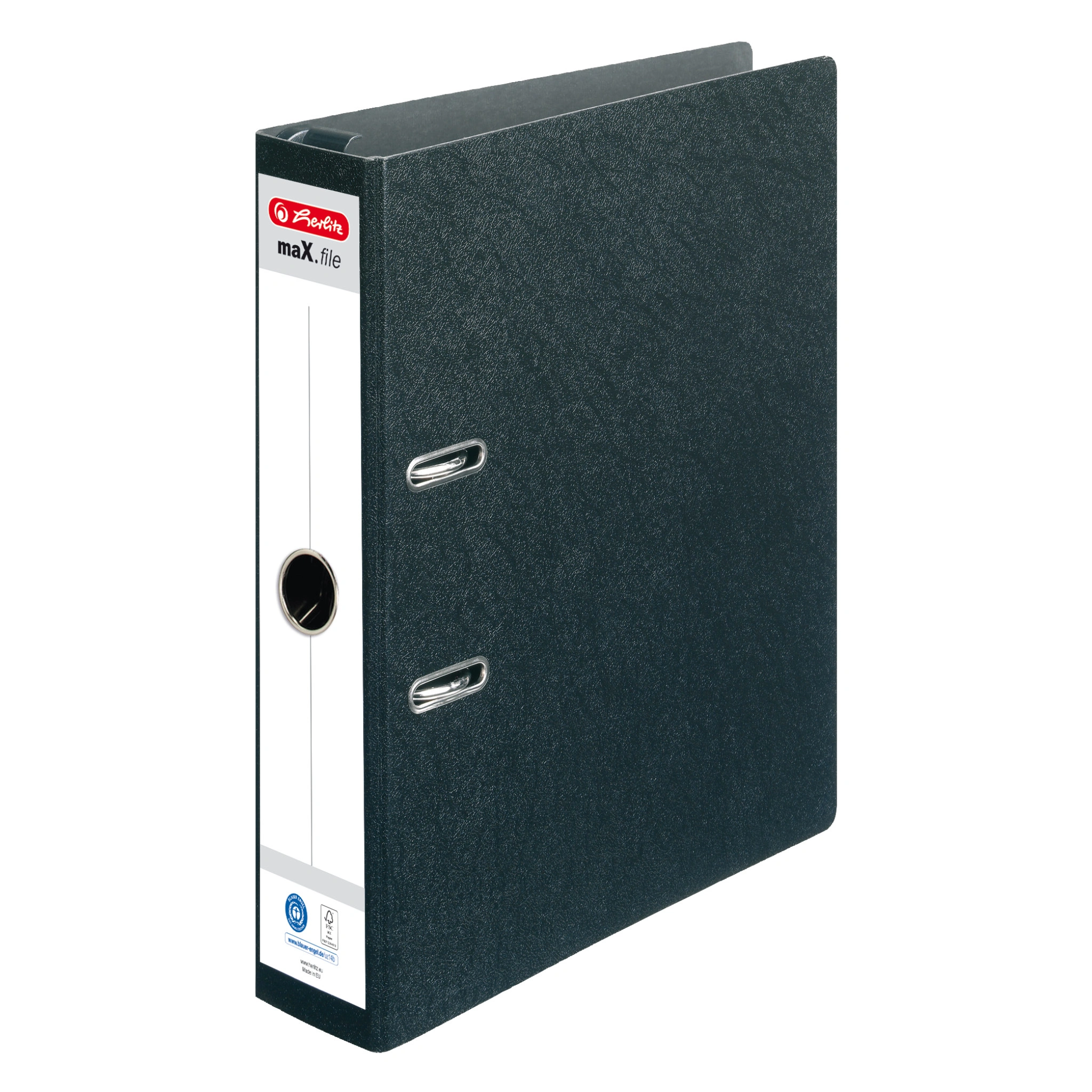 herlitz Hängeordner maX.file, Rückenbreite: 70 mm, schwarz (EAN: 4008110313740)