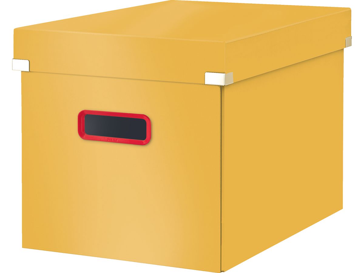 LEITZ Ablagebox Click & Store Cosy Cube, gelb (EAN: 4002432128570)