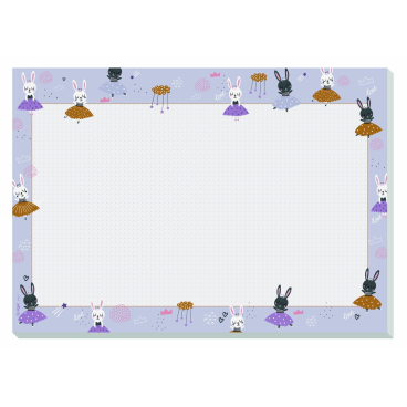 sigel Papier-Schreibunterlage "Bunny Ballerinas" (EAN: 4004360766909)