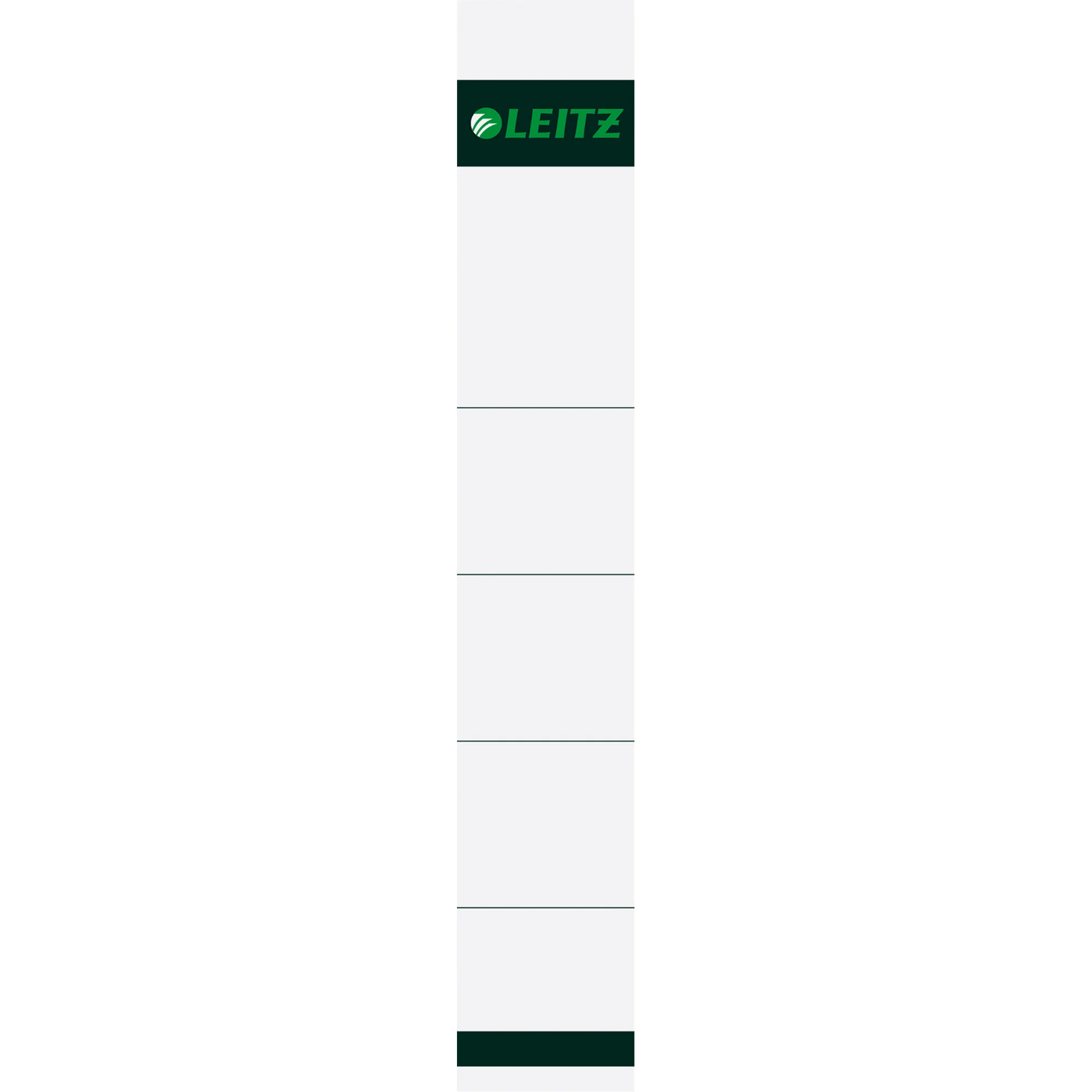 LEITZ Ordnerrücken-Einsteckschild, 32 x 190 mm, Karton, grau (EAN: 4002432302239)