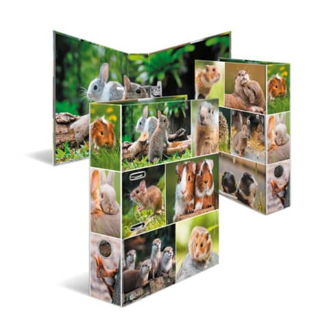 HERMA Motivordner "Tierwelten", DIN A4, Nagetiere (EAN: 4008705192521)