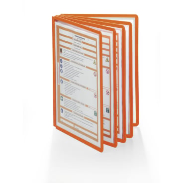 DURABLE Sichttafel SHERPA, DIN A4, Rahmen: orange (EAN: 4005546506524)
