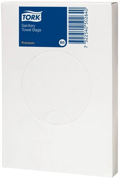 TORK HDPE-Hygienebeutel Premium, weiß (EAN: 7322540502640)