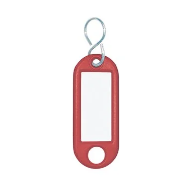WEDO Schlüsselanhänger S-Haken, rot, Großpackung (EAN: 4003801038841)