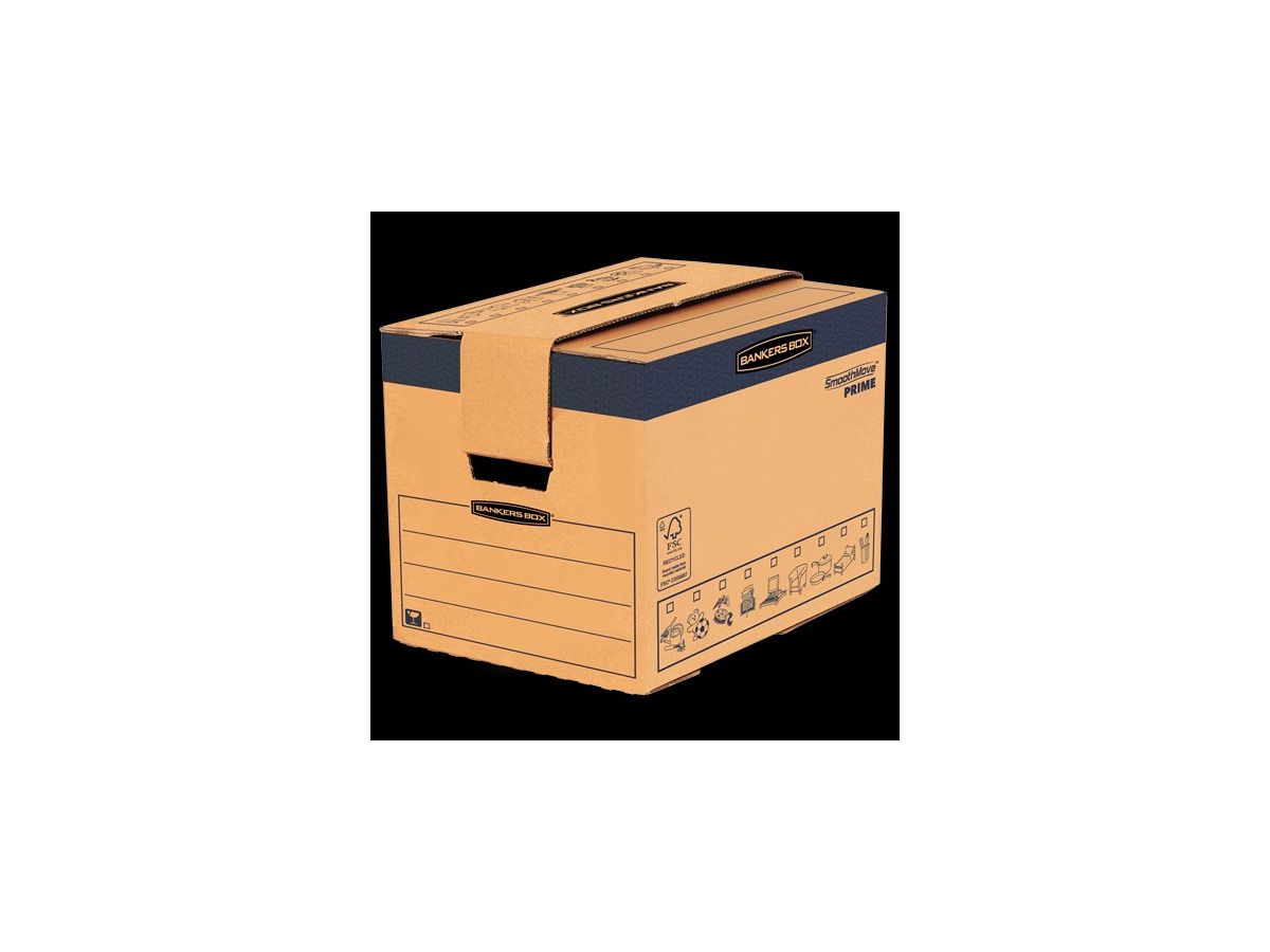 Fellowes BANKERS BOX TRANSIT Umzugskarton SmoothMove, klein (EAN: 0043859607037)