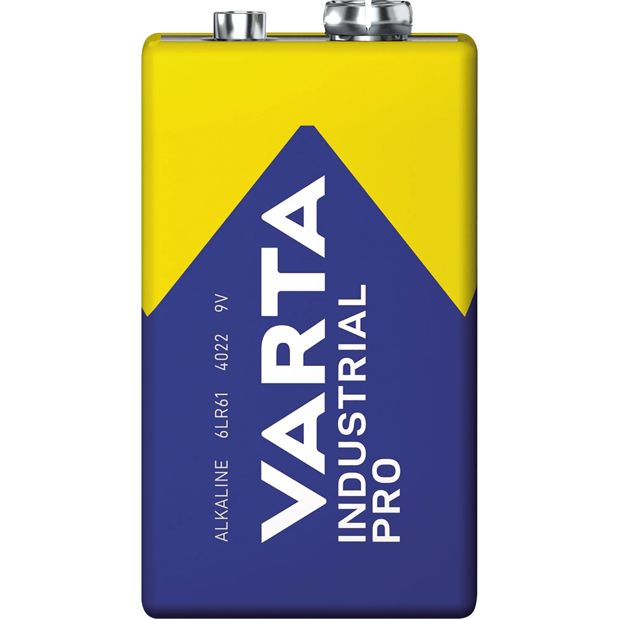 VARTA Alkaline Batterie "INDUSTRIAL PRO", E-Block (9V) (EAN: 4008496356799)