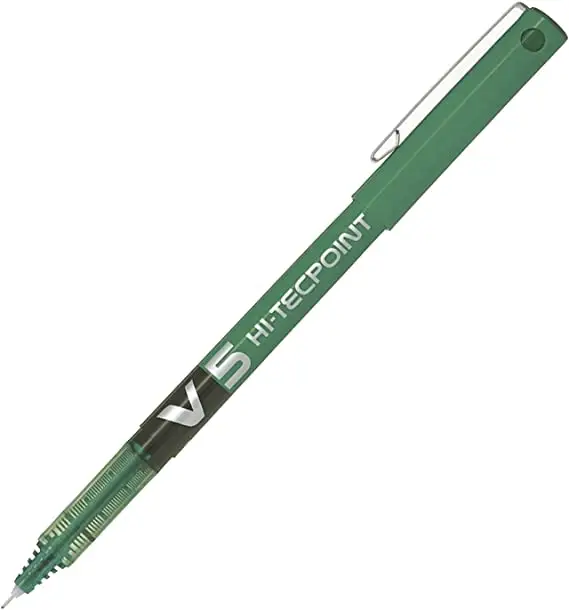 PILOT Tintenroller Hi-Tecpoint V5, grün (EAN: 4902505085710)