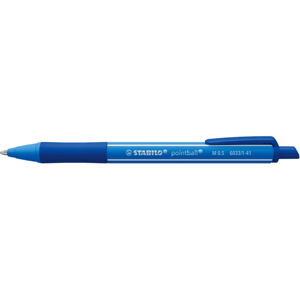 STABILO Druckkugelschreiber pointball colorful, ultramarin- (EAN: 4006381624572)