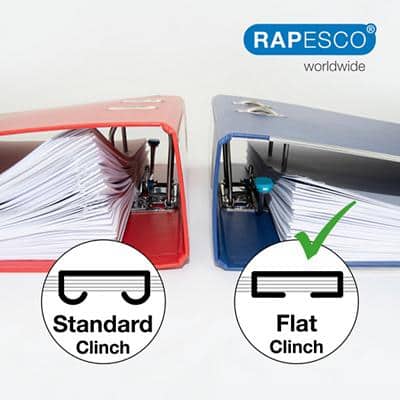 RAPESCO Flachheftgerät ECO Less Effort, schwarz (EAN: 5018505060257)