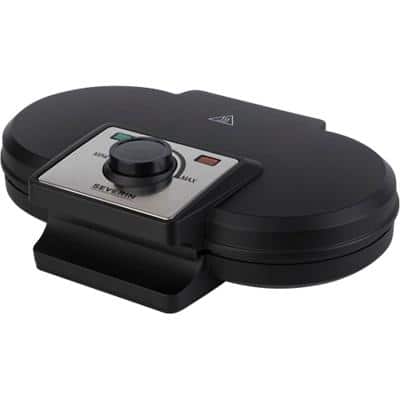 SEVERIN Duo-Waffeleisen WA 2106, 1200 Watt, schwarz (EAN: 4008146010156)
