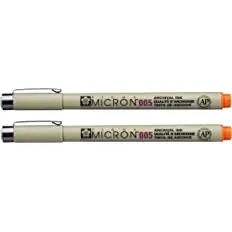 SAKURA Fineliner PIGMA MICRON 005, orange (EAN: 0084511351806)