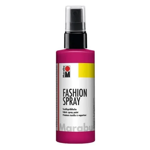 Marabu Textilsprühfarbe "Fashion-Spray", himbeere, 100 ml (EAN: 4007751568816)