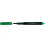 FABER-CASTELL Permanent-Marker MULTIMARK S, grün (EAN: 4005401523635)