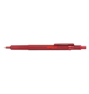 rotring Druckkugelschreiber 600, metallic-rot (EAN: 3026981142611)
