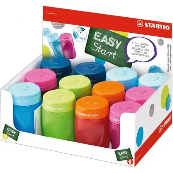 STABILO Spitzdose EASYsharpener, 12er Kartondisplay (EAN: 4006381503099)