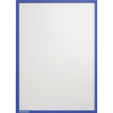 FRANKEN Magnet-Tasche Frame It Eco, DIN A4, blau (EAN: 4016946713115)