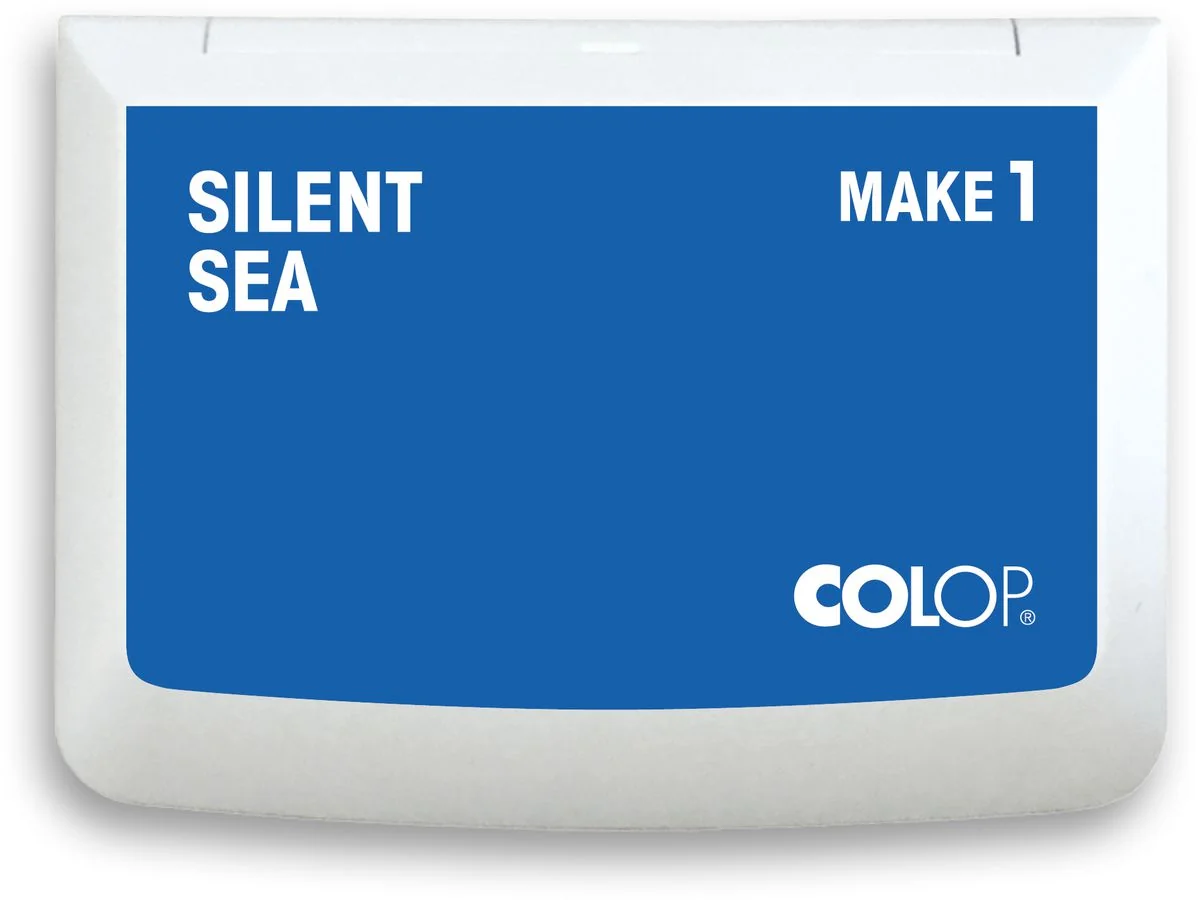COLOP Stempelkissen MAKE 1, 90 x 50 mm, silent sea (EAN: 9004362519478)