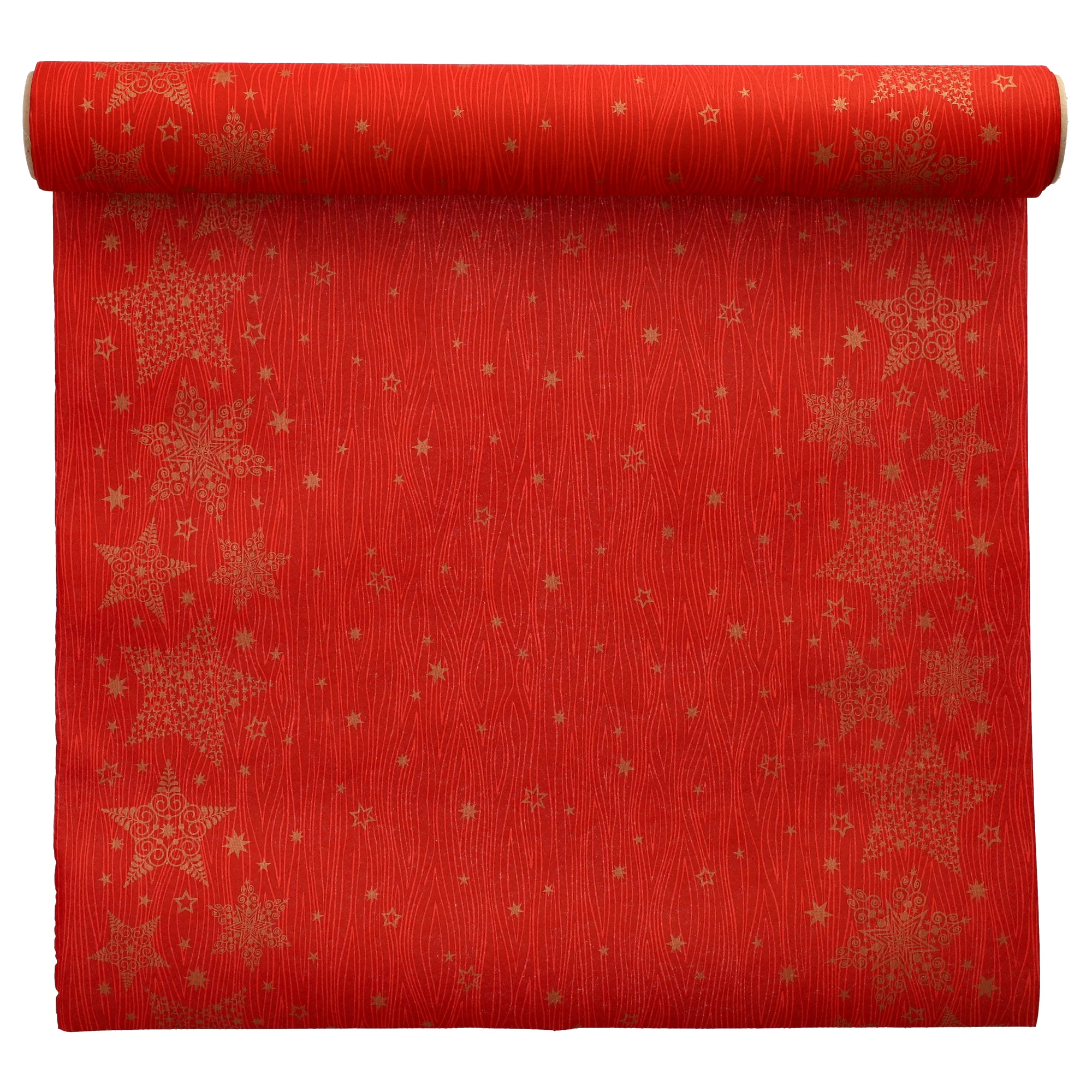 PAPSTAR Weihnachts-Tischläufer "Christmas Shine", rot (EAN: 4002911470893)