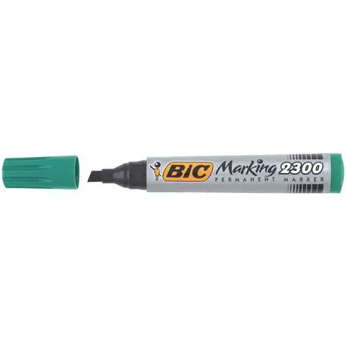 BIC Permanent-Marker Marking 2000 Ecolutions, grün (EAN: 3086129999729)