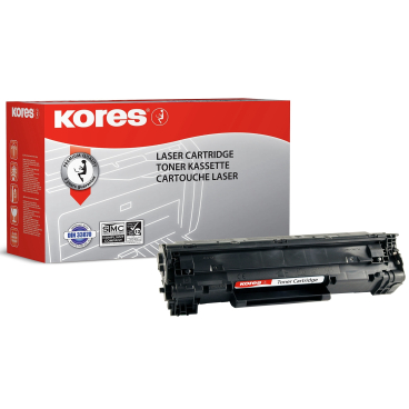 Kores Toner G1230HCRB ersetzt hp CE278X/No. 78X, schwarz (EAN: 4045257123016)