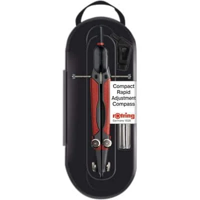 rotring Schnellverstell-Zirkel COMPACT, Länge: 170 mm (EAN: 3501170676585)