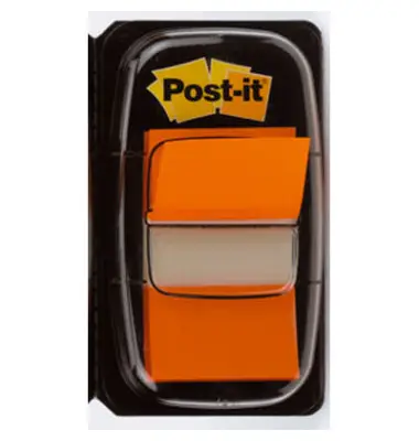 Post-it Haftmarker Index, 25,4 x 43,2 mm, orange (EAN: 0021200707544)