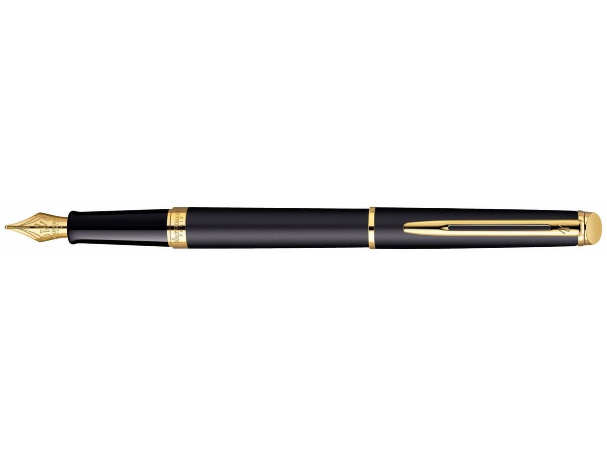 WATERMAN Füllhalter Hémisphère, Matt Schwarz G.C. (EAN: 3501170920732)