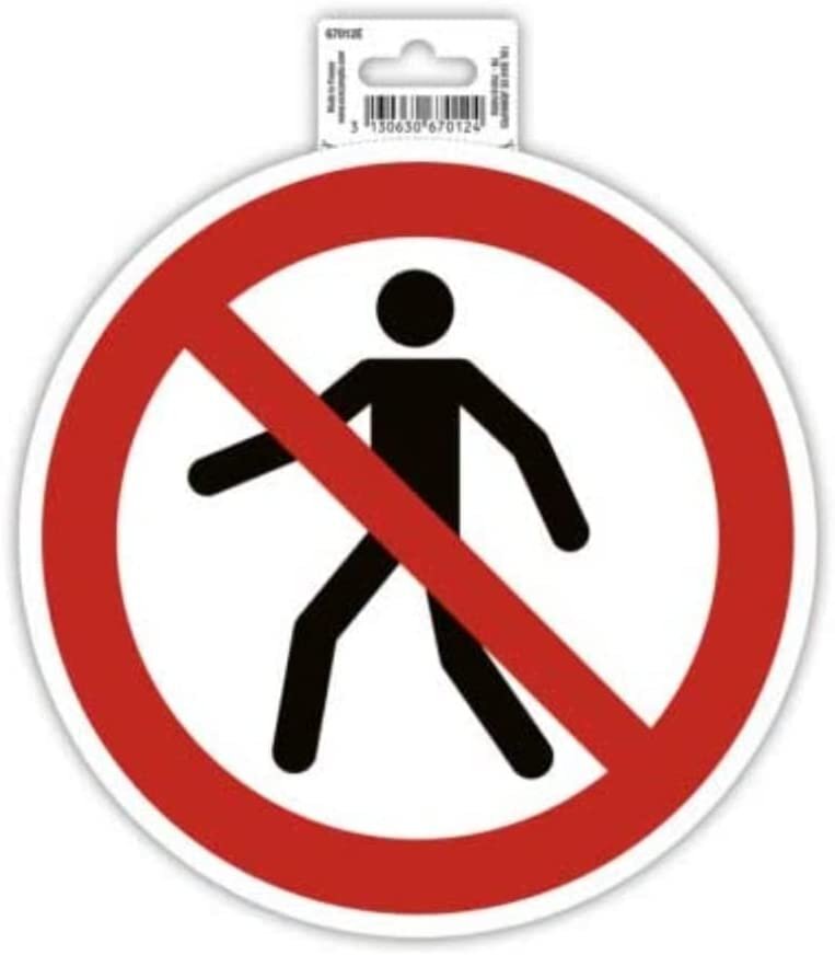 EXACOMPTA Hinweisschild "Durchgangsverbot" (EAN: 3130630670124)