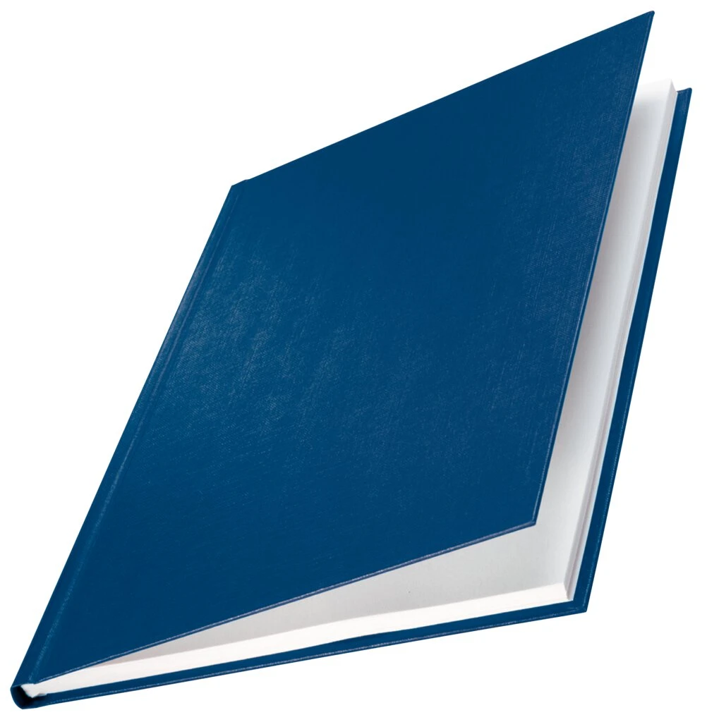 LEITZ Buchbindemappe impressBind, A4, 10,5 mm, blau, Hard (EAN: 4002432373499)