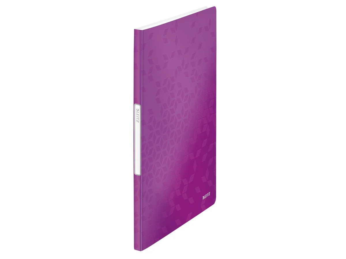 LEITZ Sichtbuch WOW, A4, PP, mit 20 Hüllen, violett (EAN: 4002432106103)