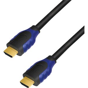 LogiLink HDMI Kabel High Speed, HDMI Stecker - Stecker, 5 m (EAN: 4052792045475)