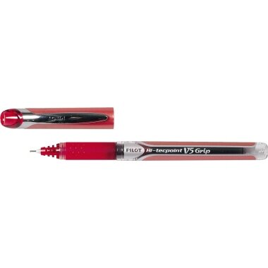 PILOT Tintenroller Hi-Tecpoint V5 Grip, rot (EAN: 4902505279706)