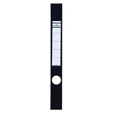 DURABLE Ordnerrücken-Etiketten ORDOFIX, schwarz (EAN: 4005546846163)